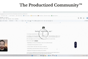 Zac Hansen – The Productized Community